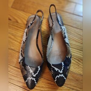 Madewell Margo Slingback Flat Shoes